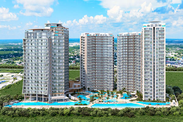 Aurora Towers | Vista frontal 2