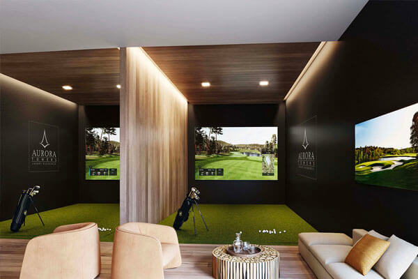 Aurora Towers | Golf virtual 16