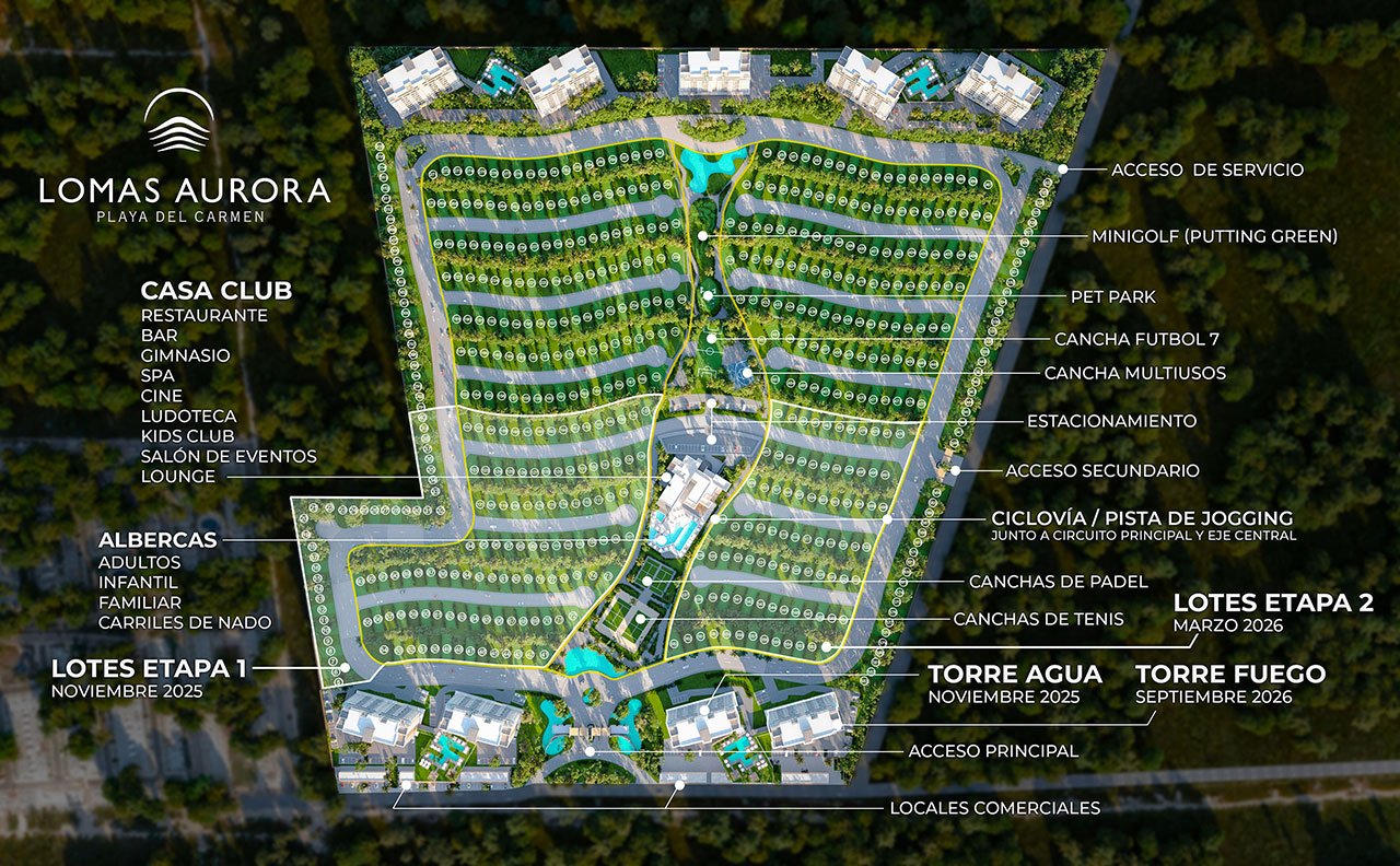 Lomas Aurora Masterplan